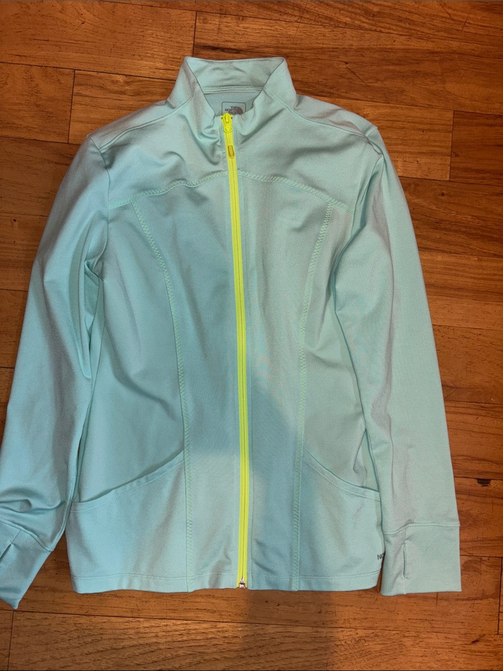 The North Face Women's  aqua Zip-Up Utility Jacket